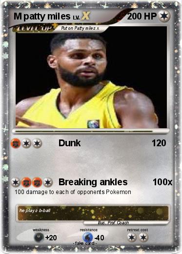 Pokemon M patty miles
