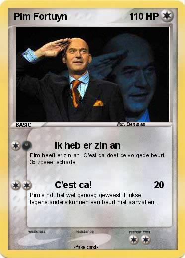 Pokemon Pim Fortuyn