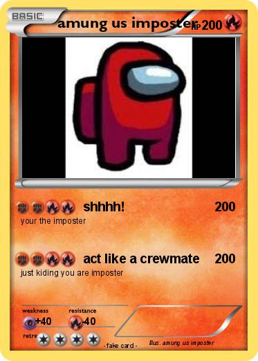 Pokemon amung us imposter