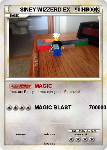 Pokemon SINEY WIZZERD EX       00000