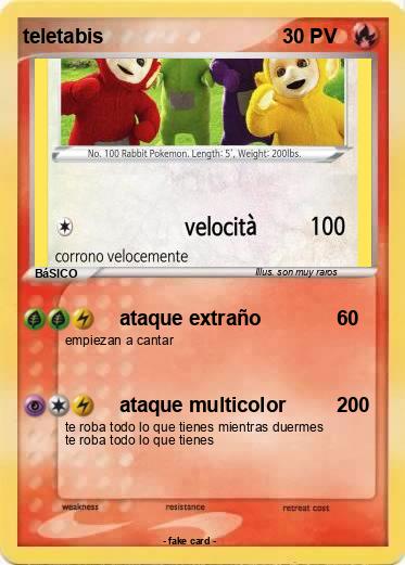 Pokemon teletabis