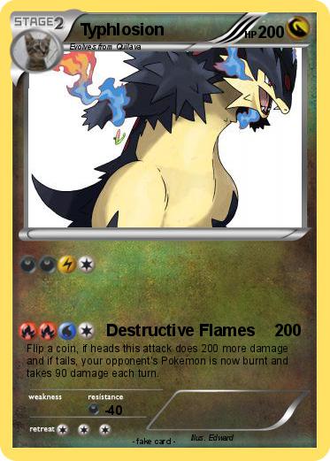 Pokemon Typhlosion