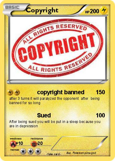 Pokemon Copyright