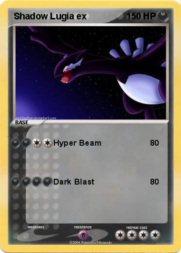 Pokemon Shadow Lugia ex