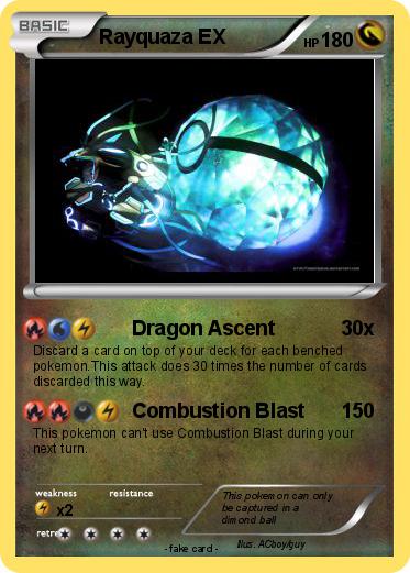 Pokemon Rayquaza EX