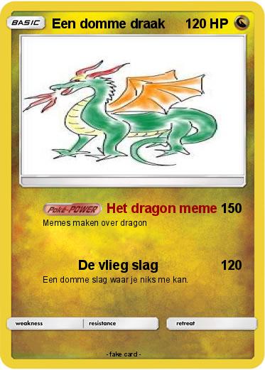 Pokemon Een domme draak