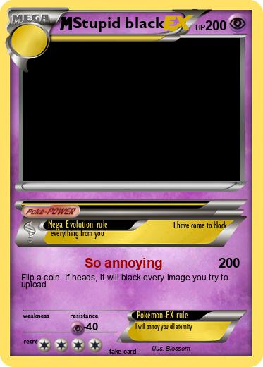 Pokemon Stupid black