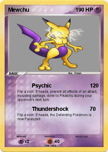 Pokemon Mewchu