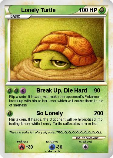 Pokemon Lonely Turtle