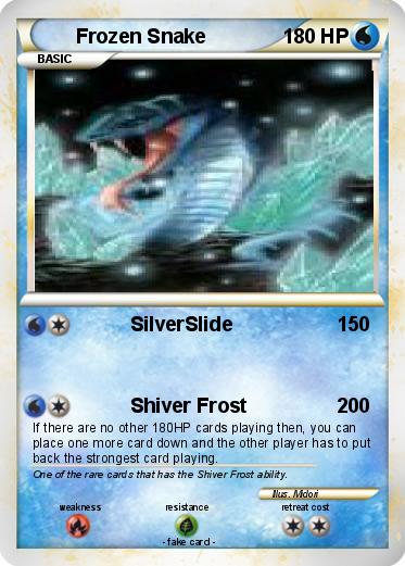 Pokemon Frozen Snake