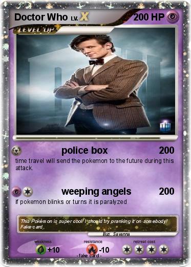 Pokemon Doctor Who