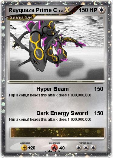 Pokemon Rayquaza Prime C