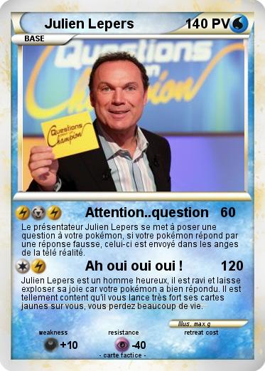 Pokemon Julien Lepers