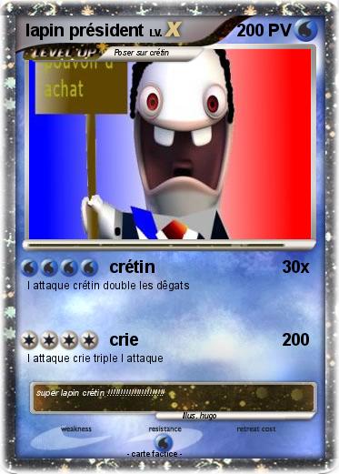 Pokemon lapin président