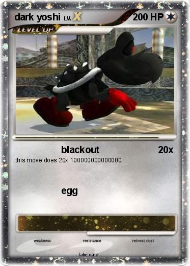 Pokemon dark yoshi