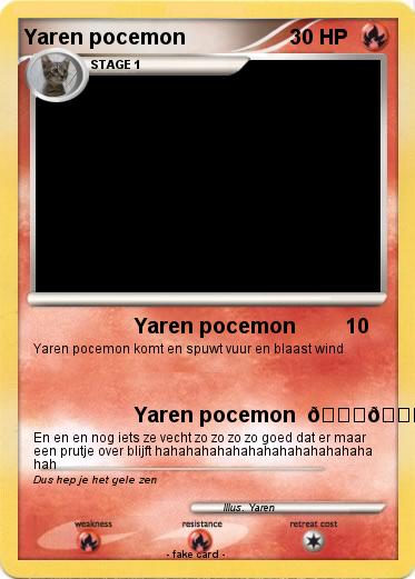 Pokemon Yaren pocemon