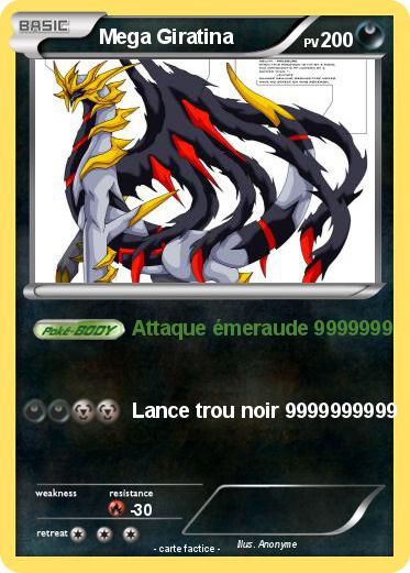 Pokemon Mega Giratina