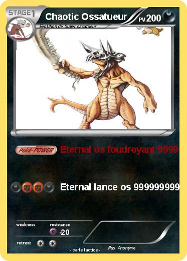 Pokemon Chaotic Ossatueur