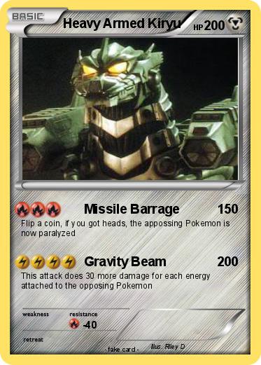 Pokemon Heavy Armed Kiryu