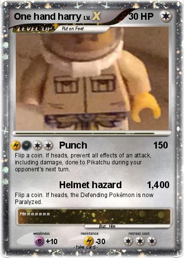 Pokemon One hand harry