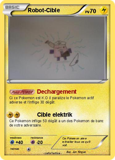 Pokemon Robot-Cible