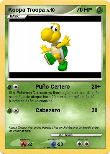 Pokemon Koopa Troopa