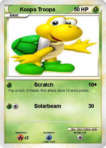 Pokemon Koopa Troopa