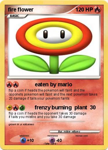 Pokemon fire flower