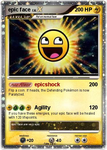 Pokemon epic face