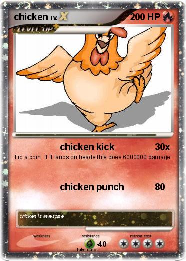 Pokemon chicken
