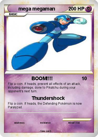Pokemon mega megaman
