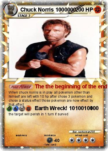 Pokemon Chuck Norris 1000000