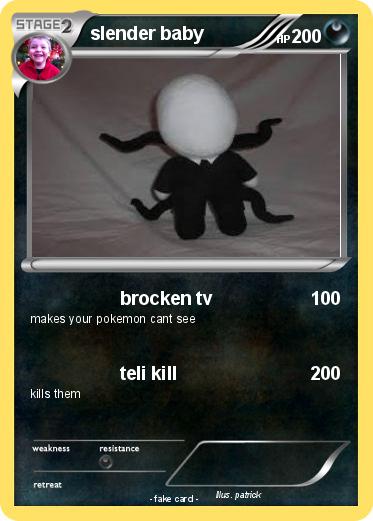 Pokemon slender baby