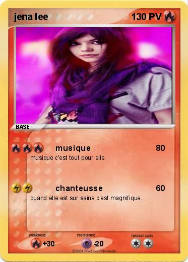 Pokemon jena lee