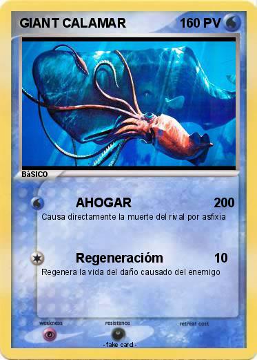 Pokemon GIANT CALAMAR