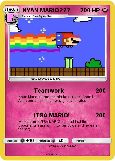 Pokemon NYAN MARIO???