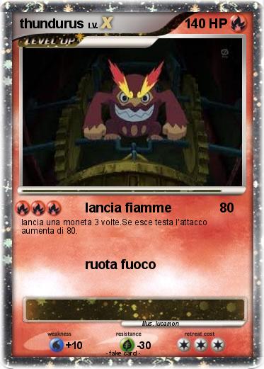 Pokemon thundurus
