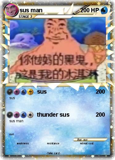 Pokemon sus man