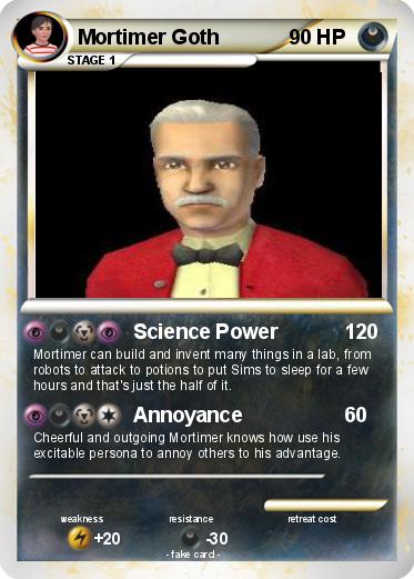 Pokemon Mortimer Goth