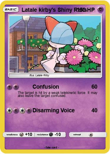 Pokemon Latale kirby's Shiny Ralts