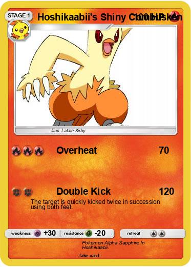 Pokemon Hoshikaabii's Shiny Combusken