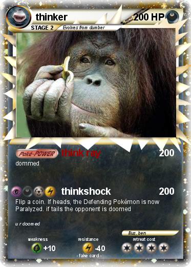 Pokemon thinker