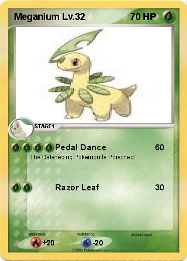 Pokemon Meganium Lv.32