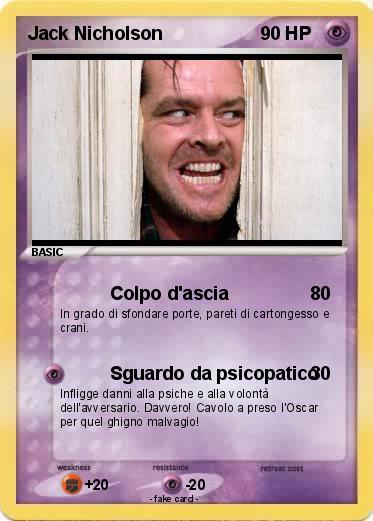 Pokemon Jack Nicholson