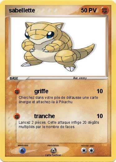 Pokemon sabellette