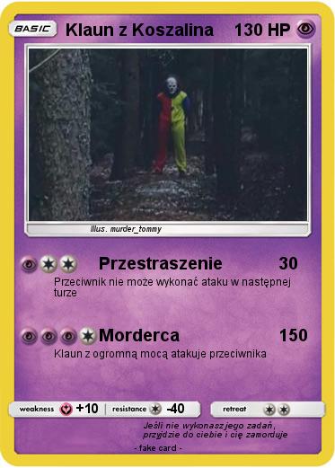 Pokemon Klaun z Koszalina
