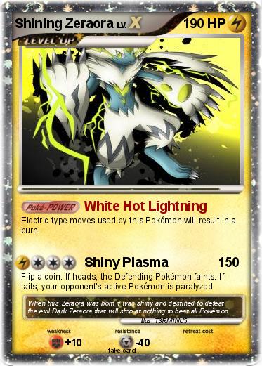 Pokemon Shining Zeraora