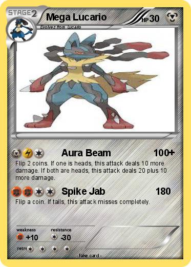 Pokemon Mega Lucario