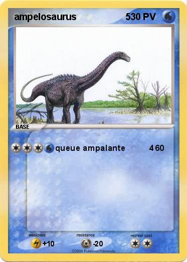 Pokemon ampelosaurus                   5