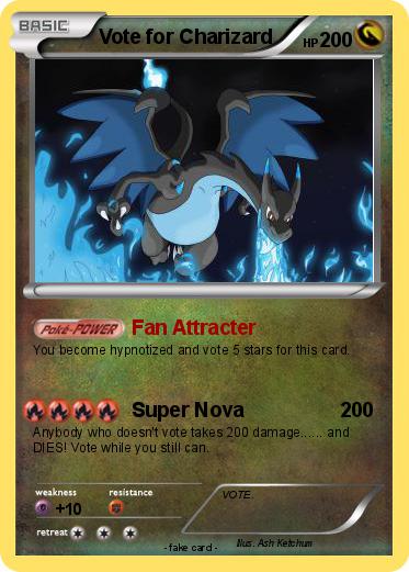 Pokemon Vote for Charizard